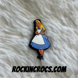 Alice in Wonderland Croc Charm